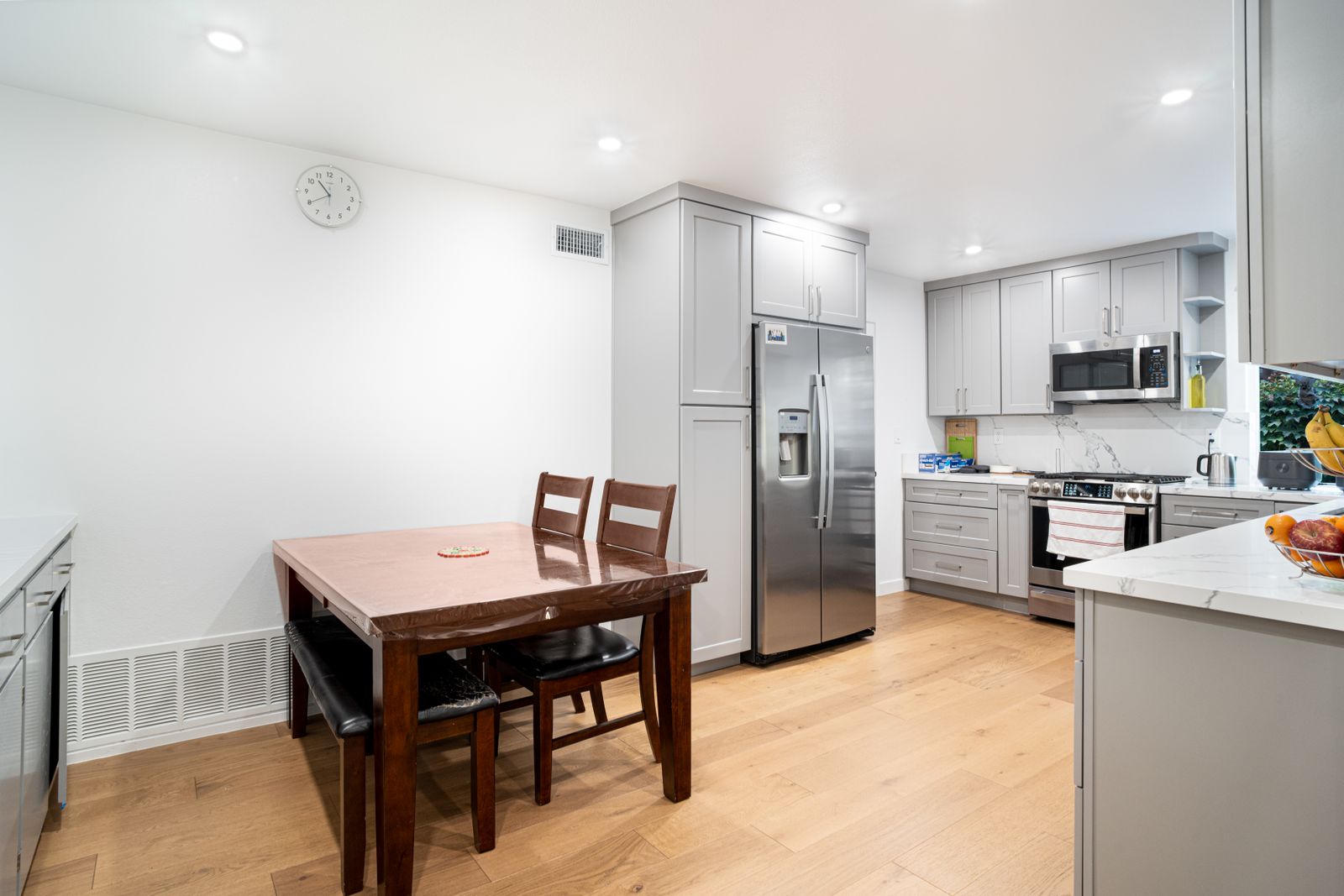 Kitchen flooring project photograph