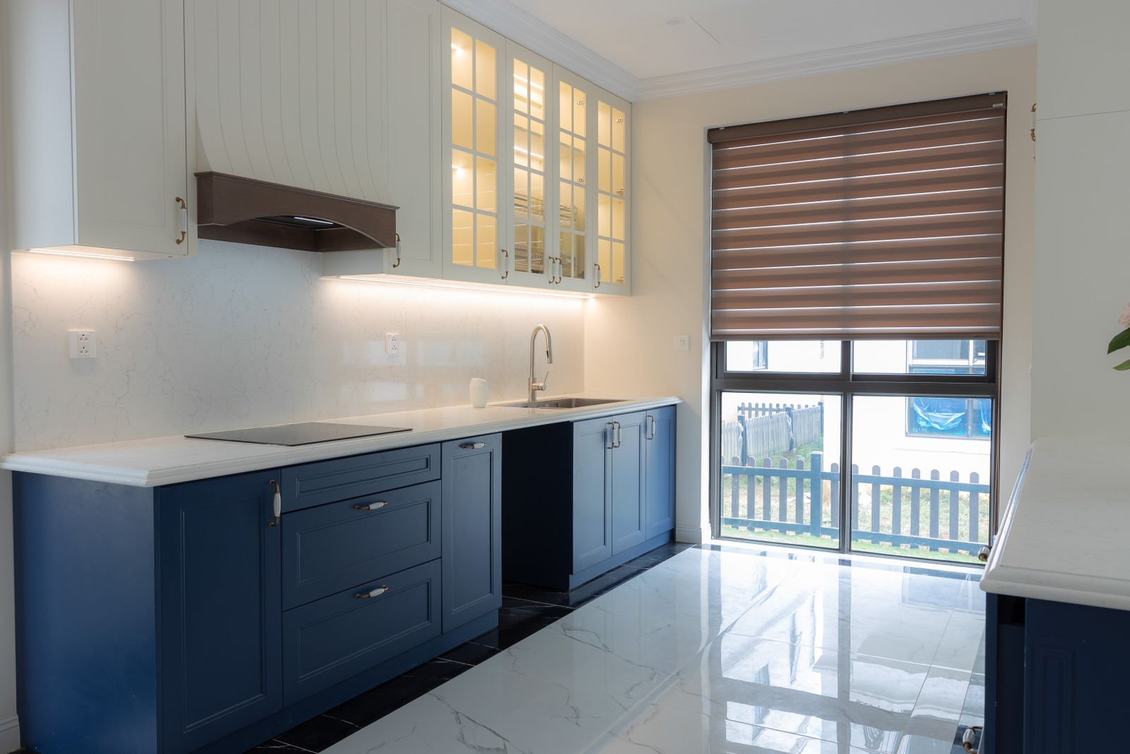 Cabinet refacing detail